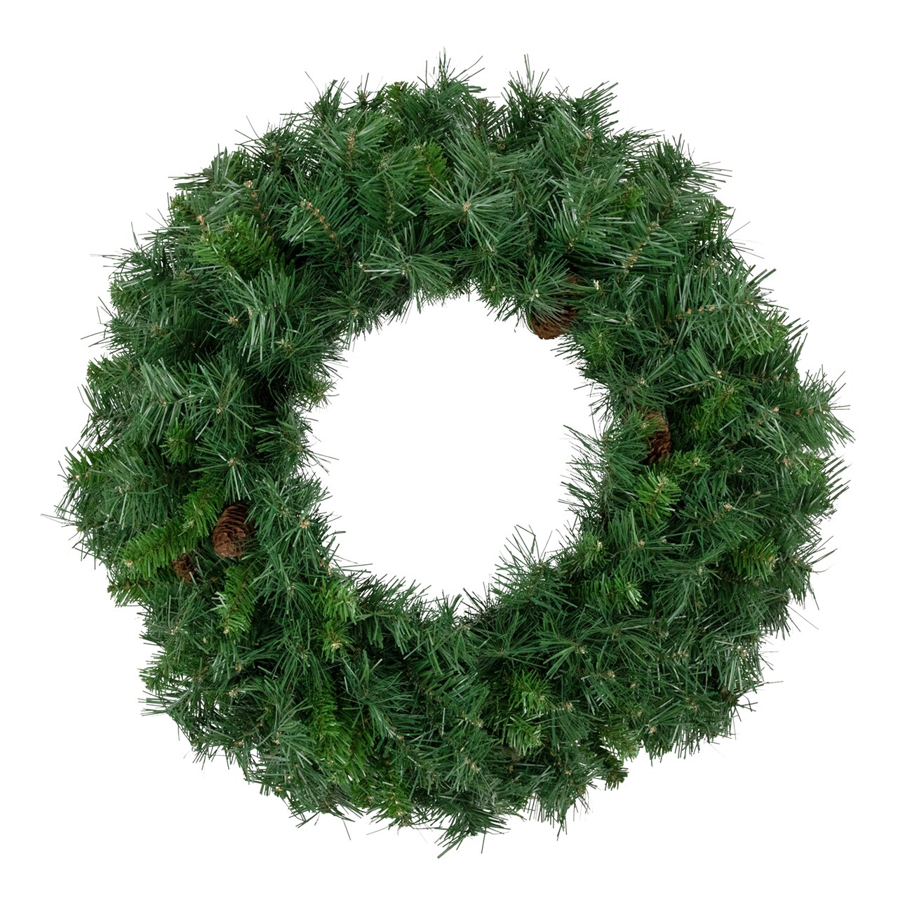 Northlight Black River Pine Artificial Christmas Wreath, 24-Inch, Unlit